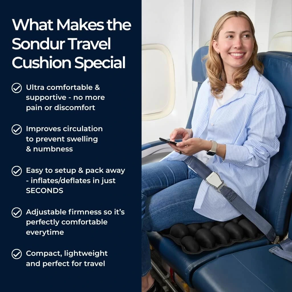 Travel cushion support
